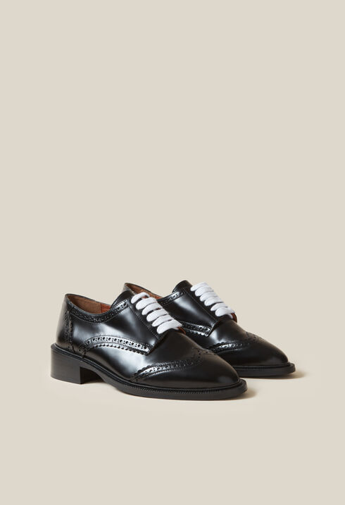 Derbies de cuero charol