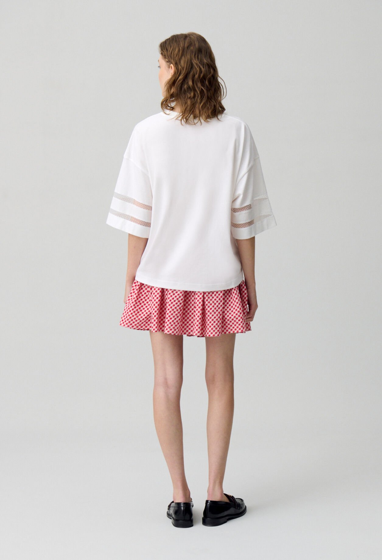 Camiseta de algodón oversize