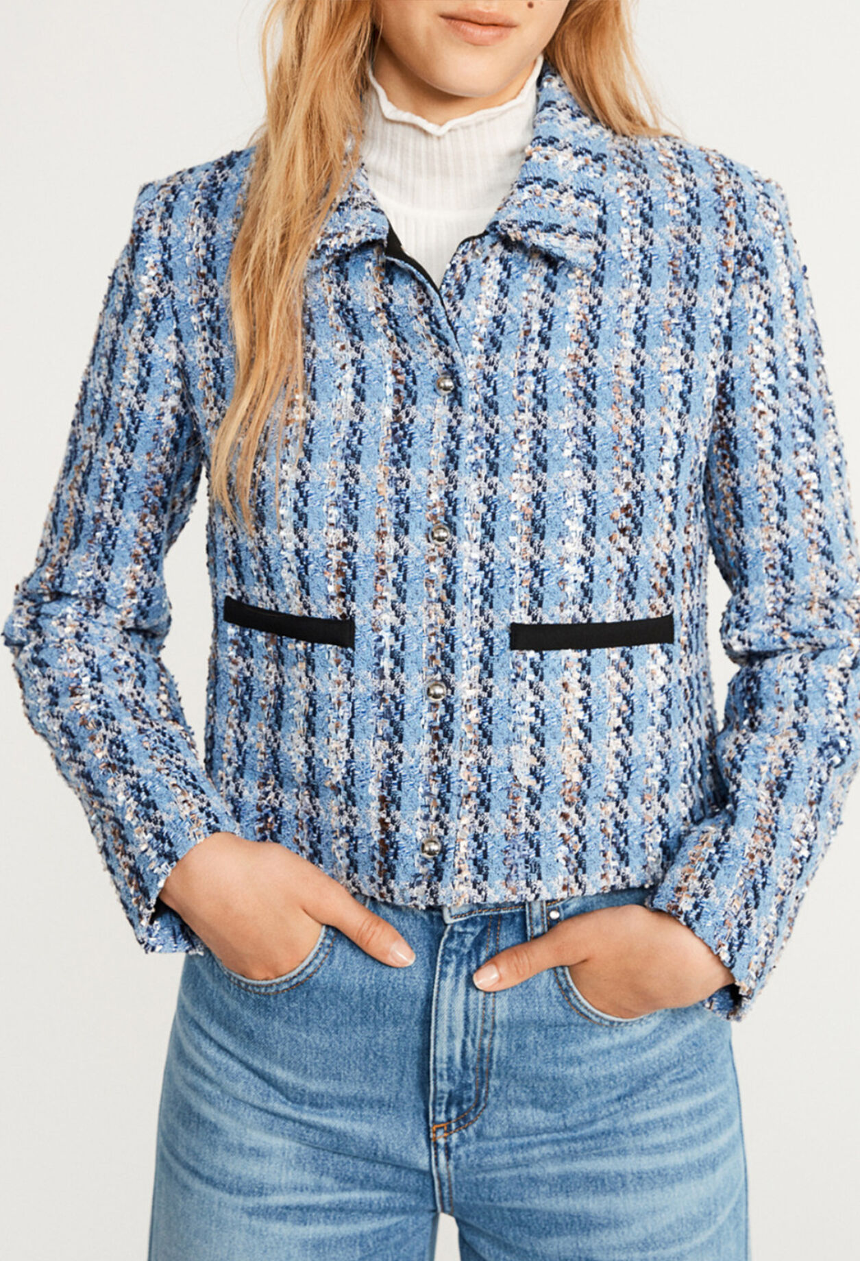 Chaqueta de tweed