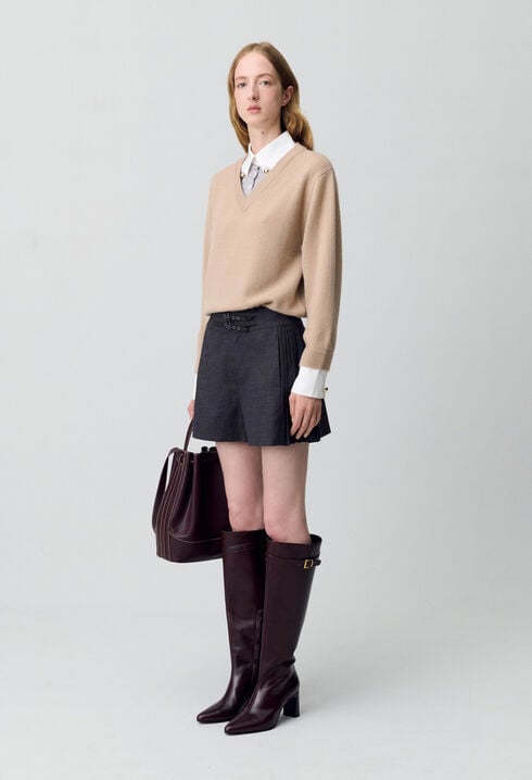 Jersey de cuello en V