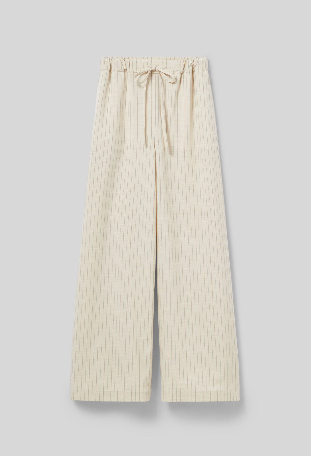 Pantalón ancho a rayas