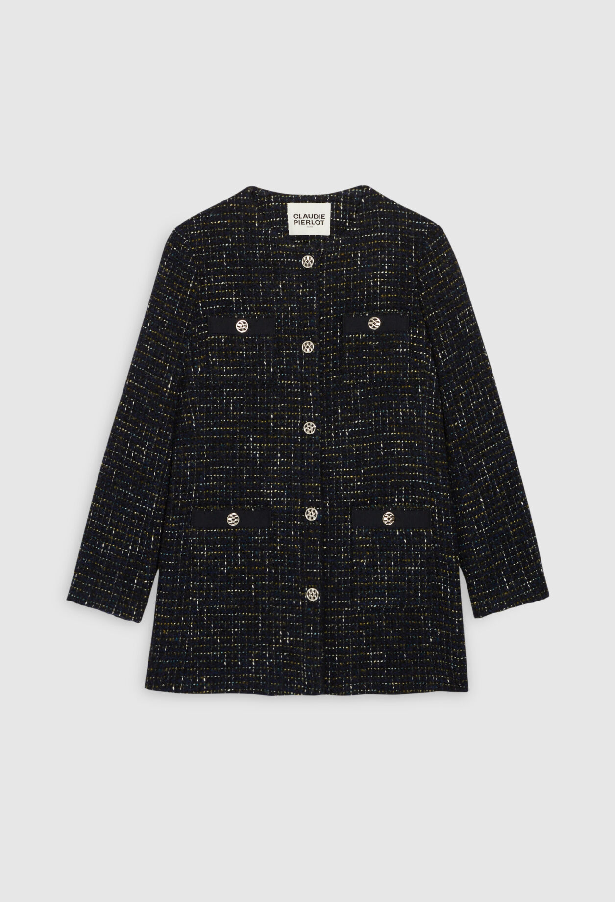 Abrigo de tweed