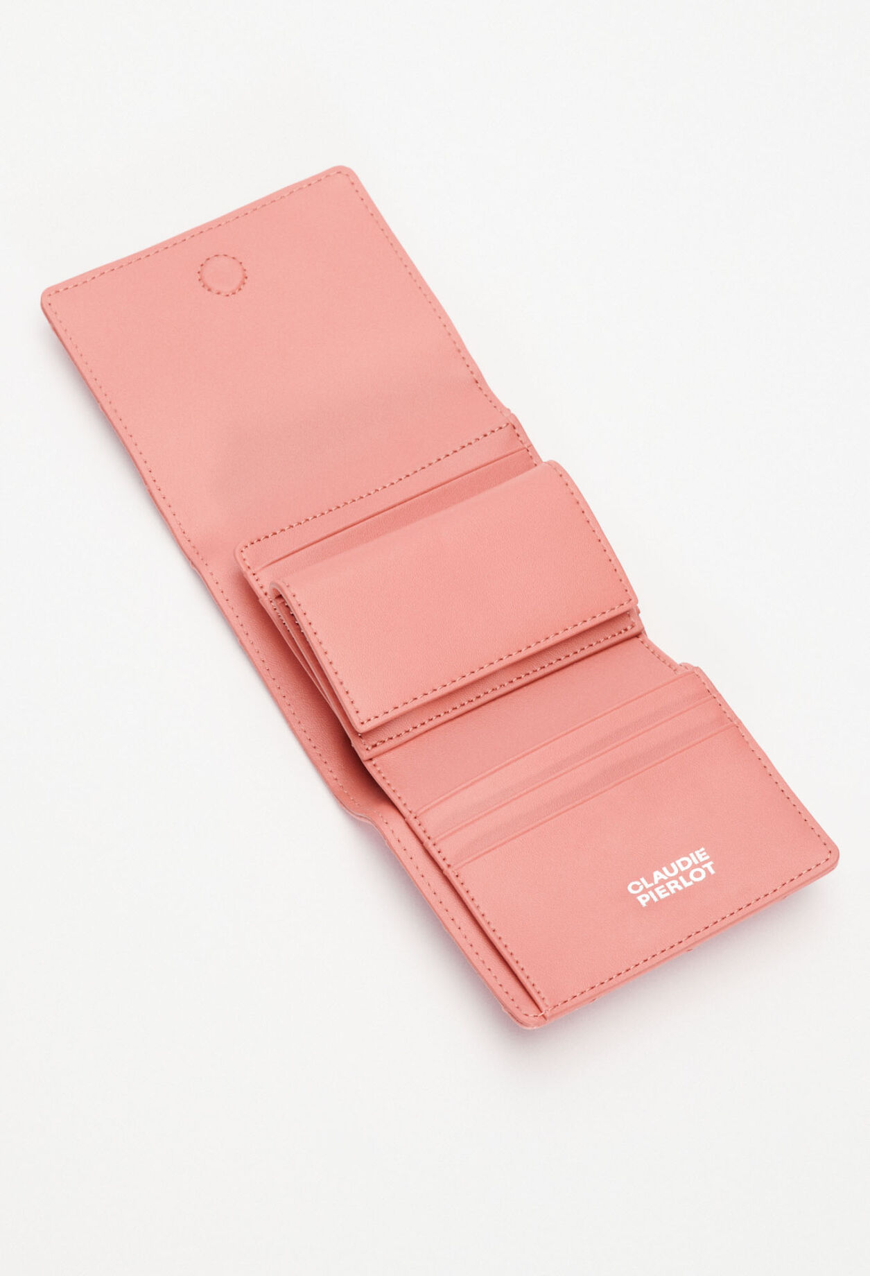 Cartera cuero acharolado