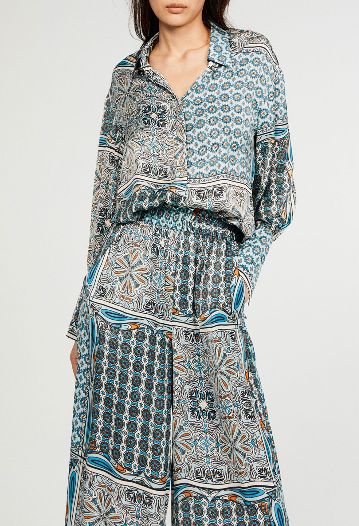 Camisa fluida