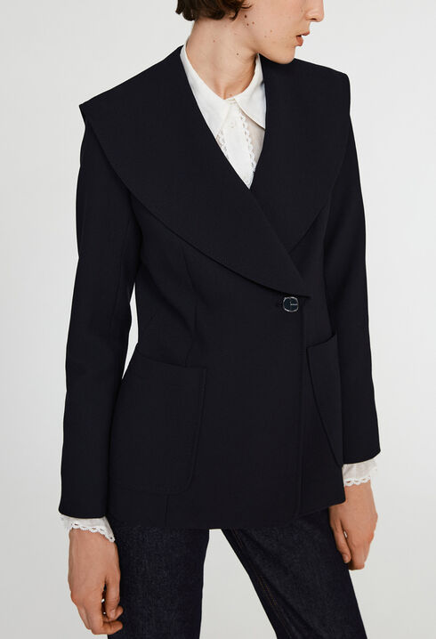 Chaqueta con cuello marinero