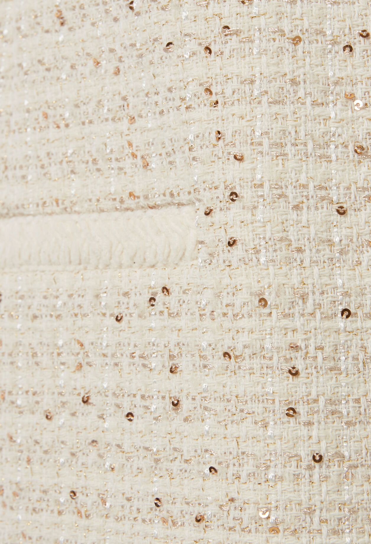 Vestido corto de tweed
