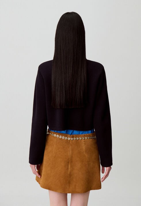 Cardigan court &agrave; col