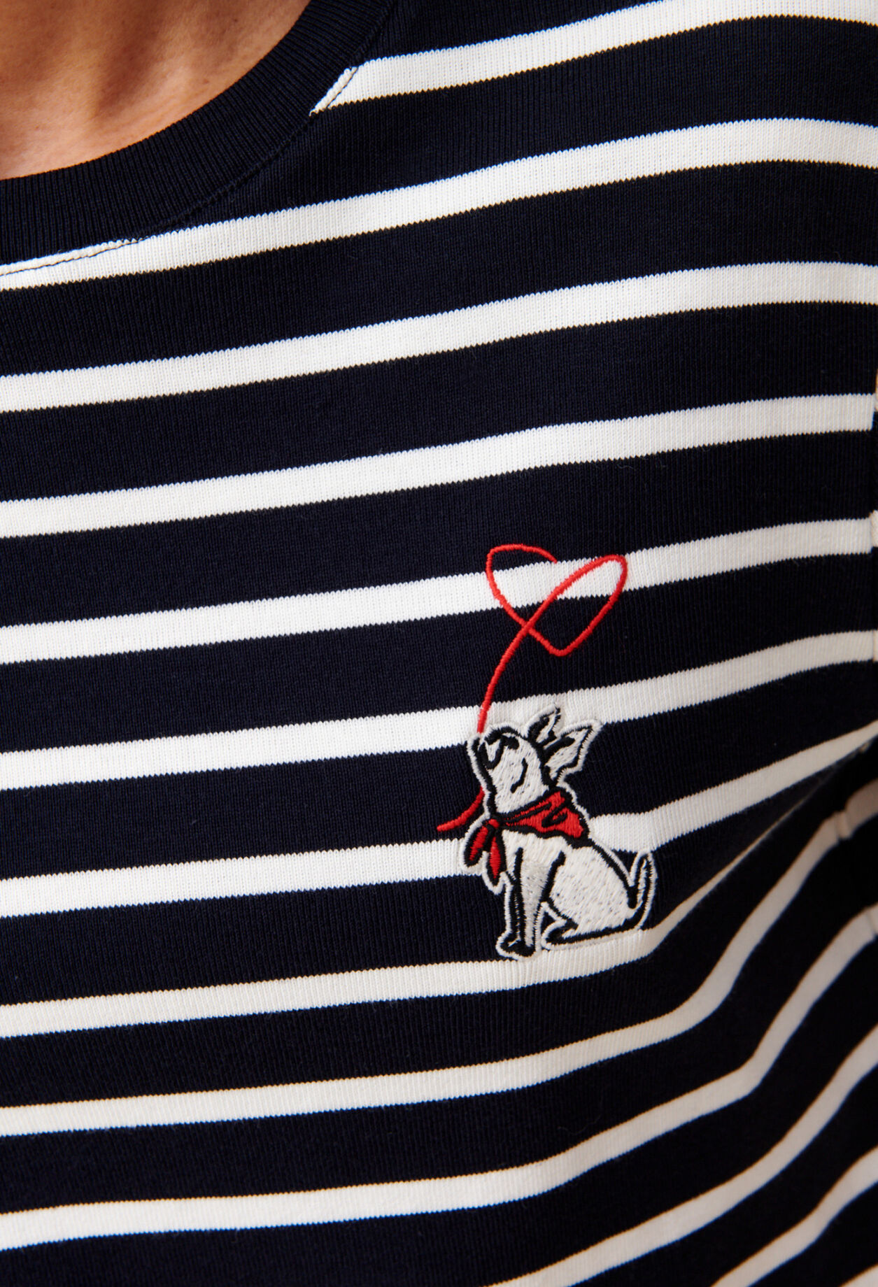 Camiseta marinera bordado Jean Toto