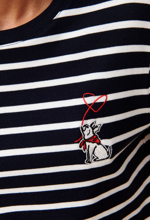 Camiseta marinera bordado Jean Toto