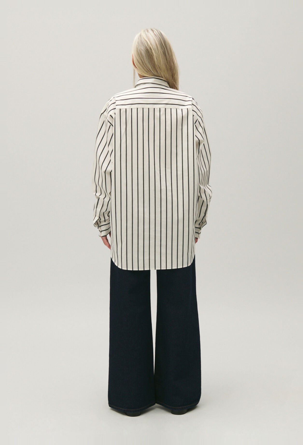 Camisa a rayas oversize