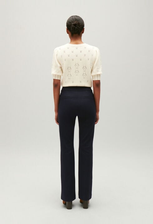 Pantalón de traje azul marino