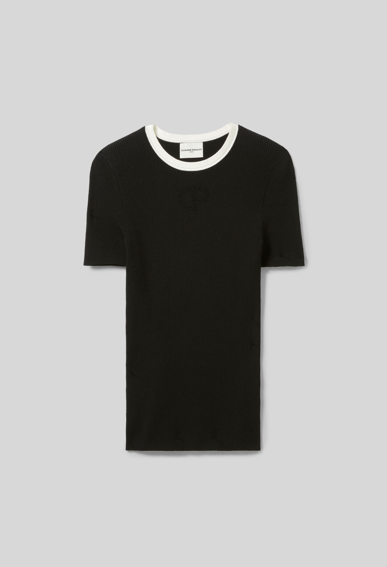 Camiseta de punto fino