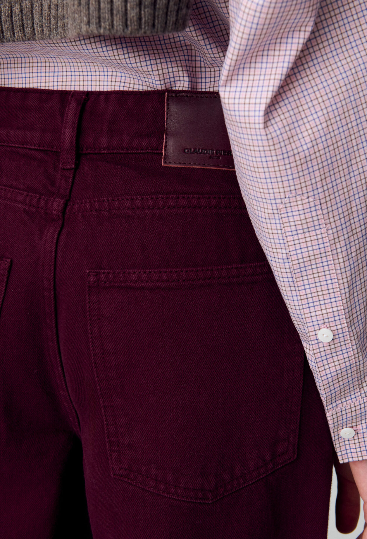 Vaqueros anchos de denim