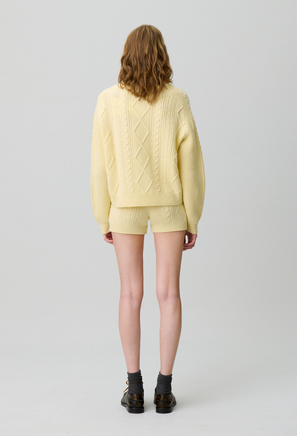 Jersey de punto jacquard oversized