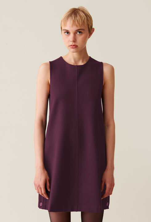 Vestido corto sin mangas