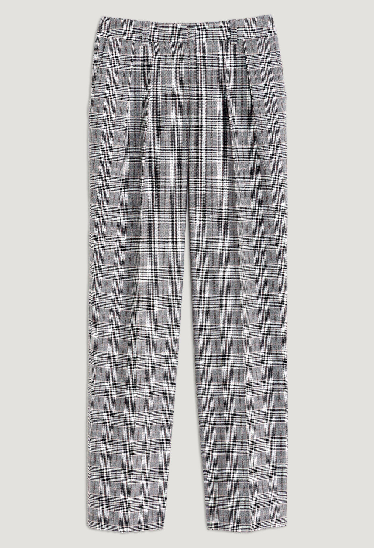 Pantalón de traje a cuadros
