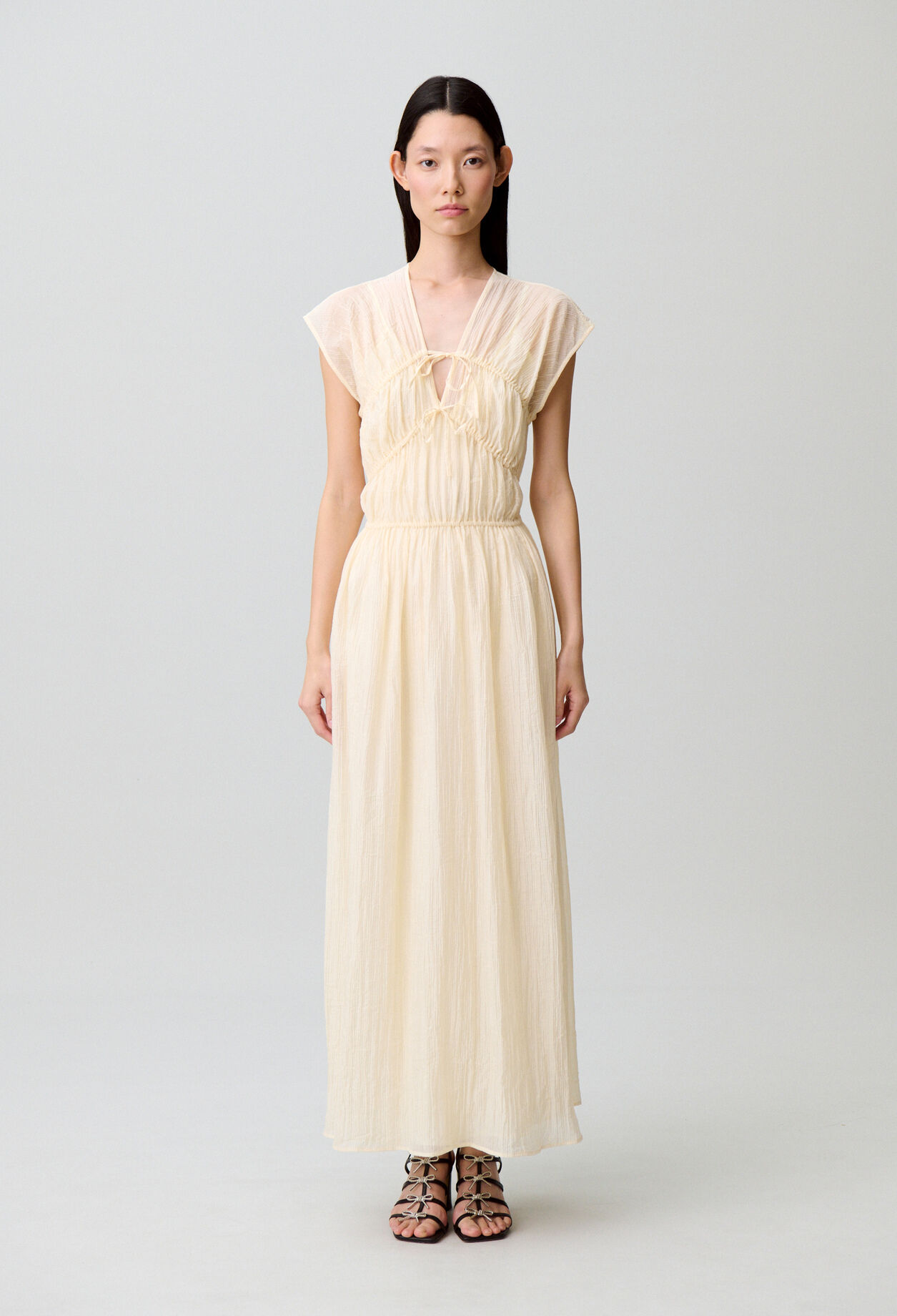 Vestido largo fluido