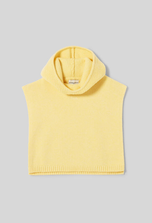 Collar de punto con capucha