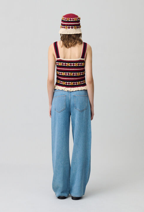 Top de crochet