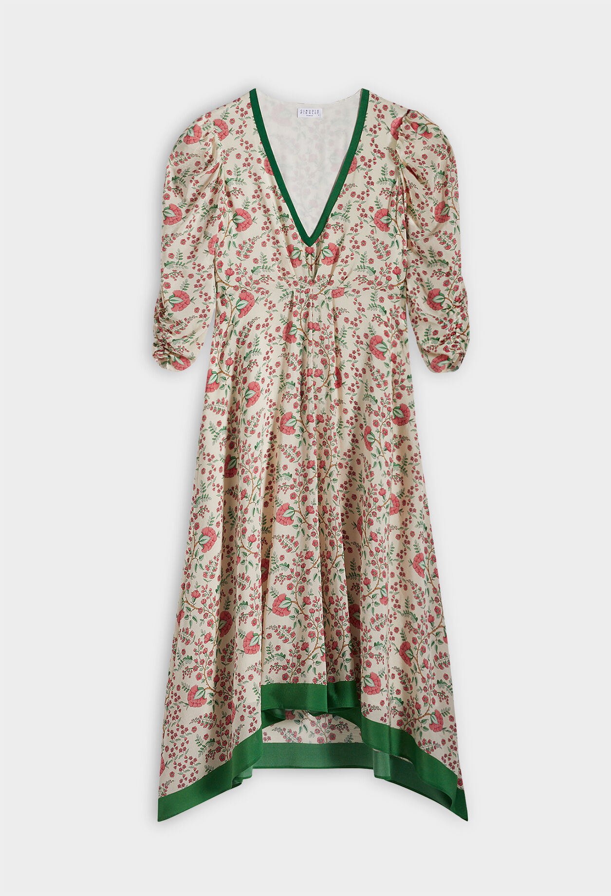 Vestido semilargo ceñido