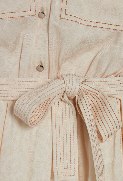 Vestido camisero fluido