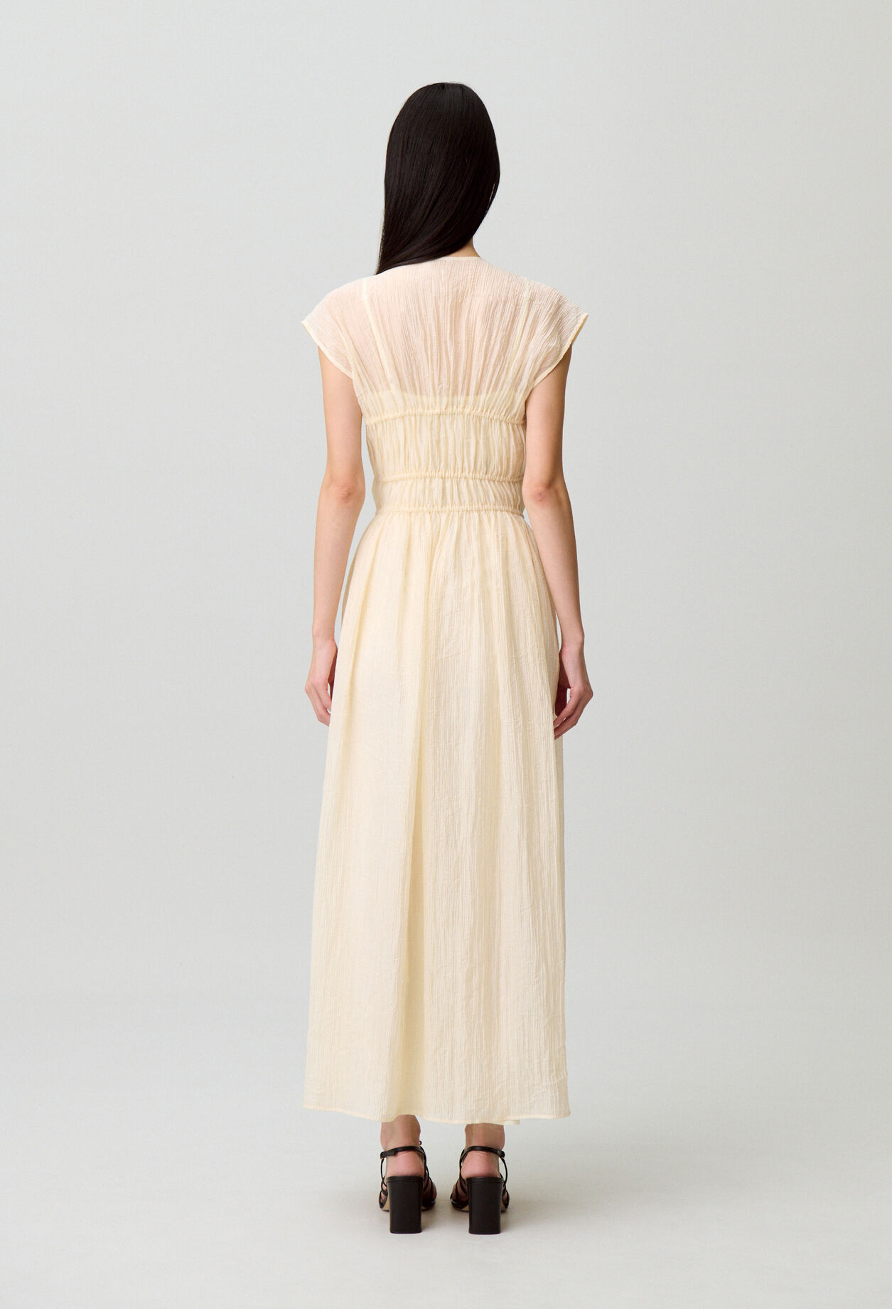 Vestido largo fluido