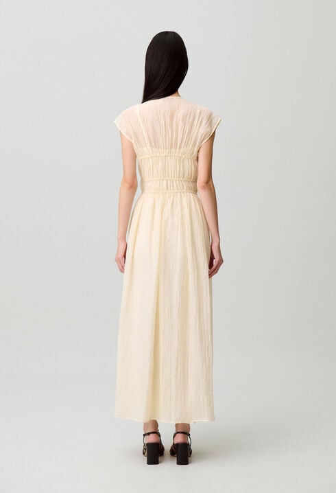 Vestido largo fluido