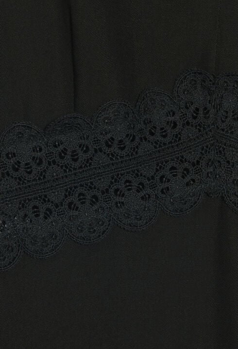 Vestido midi bordado