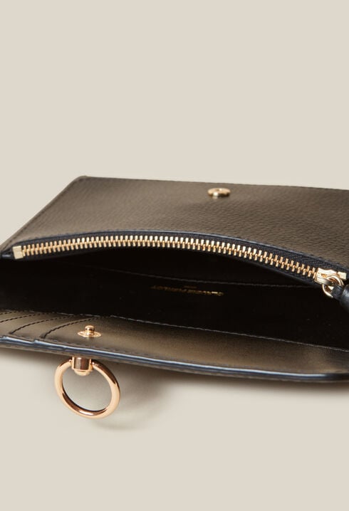 Bolso grande cuero granuloso