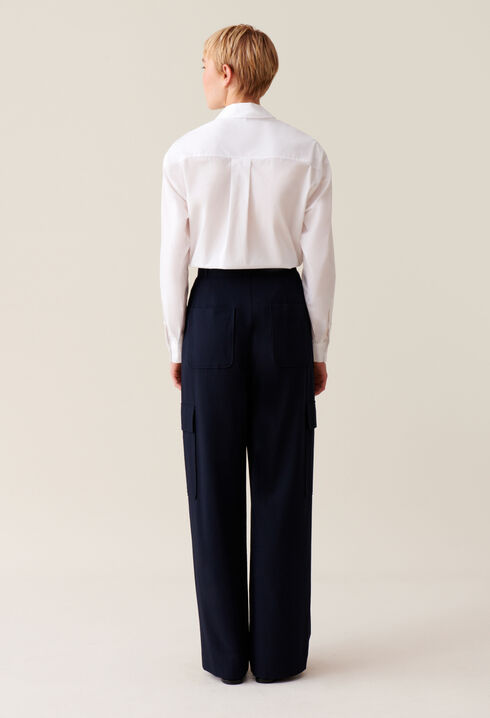 Pantalón cargo azul marino
