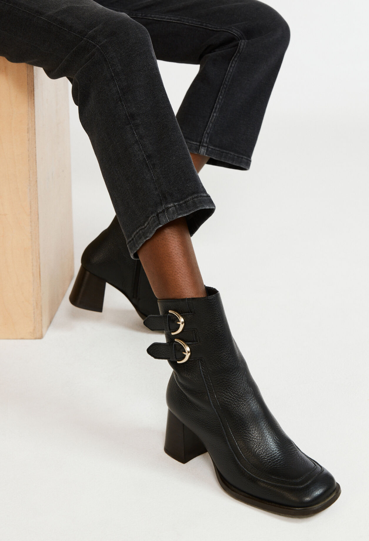 Botines de tacón