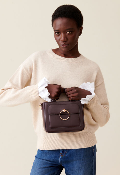 Bolso Anouck piel lisa cadena