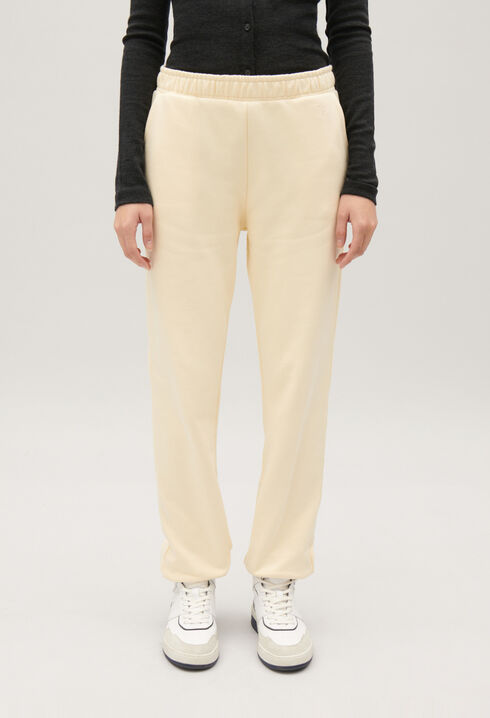 Pantalones jogging vainilla