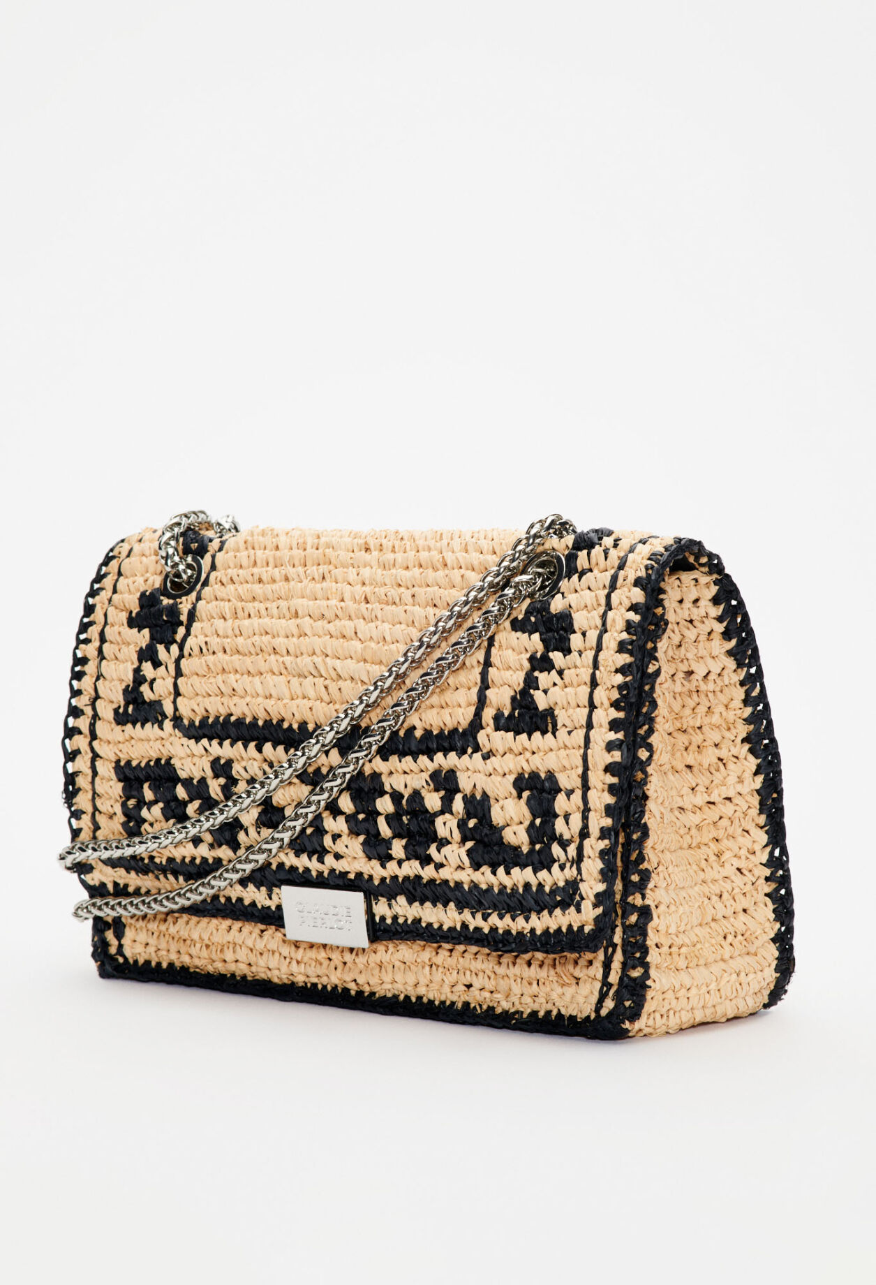 Bolso de mano con cadena