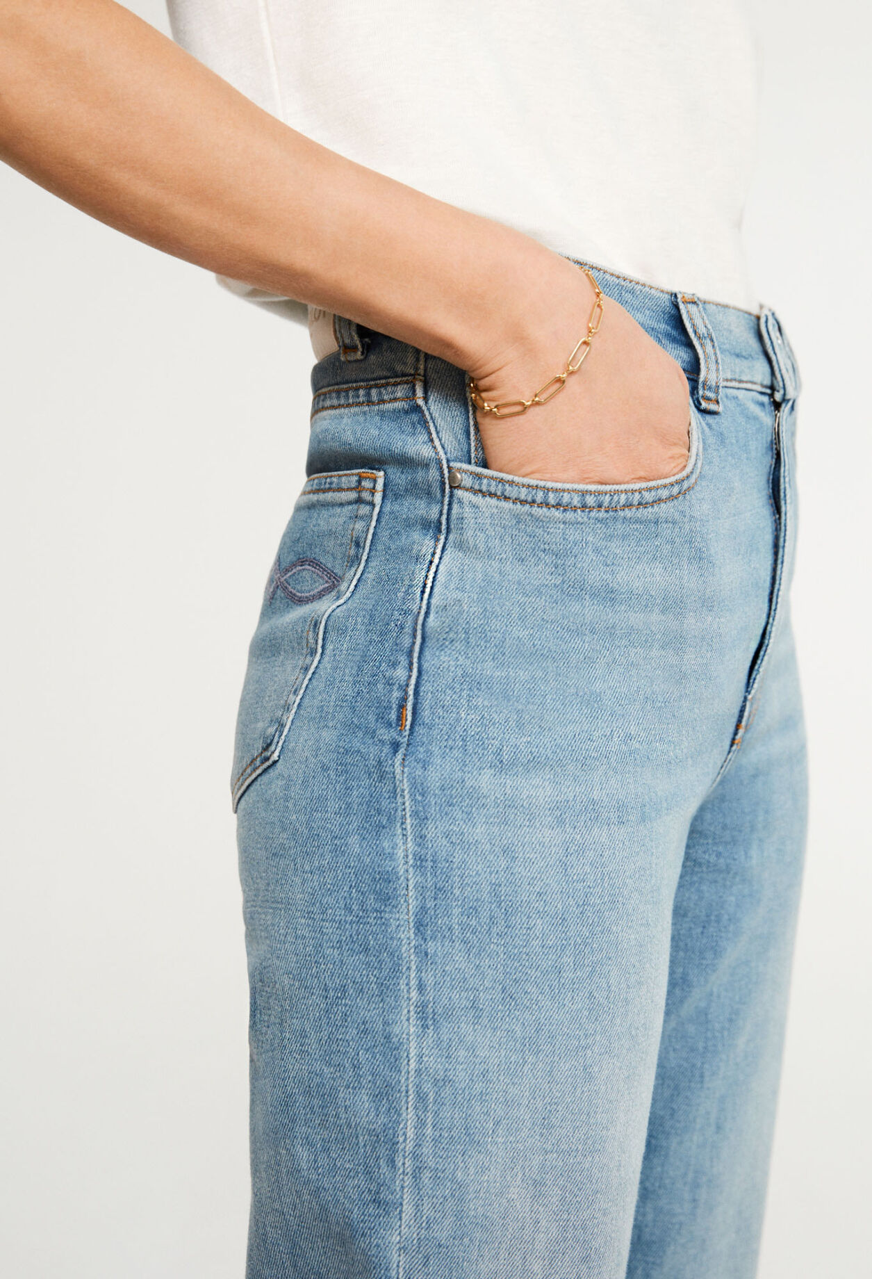 Pulsera de eslabones grandes