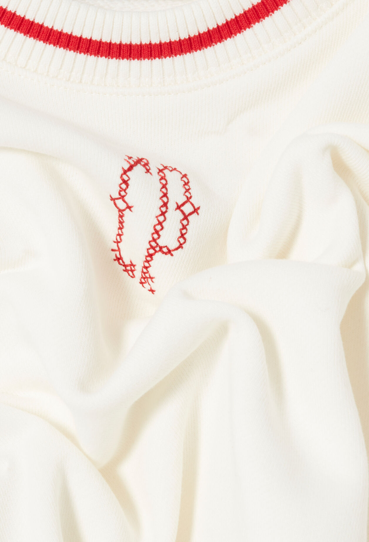 Sudadera cuello redondo bordado CP