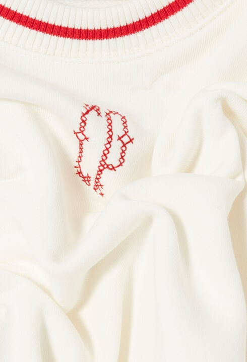 Sudadera cuello redondo bordado CP