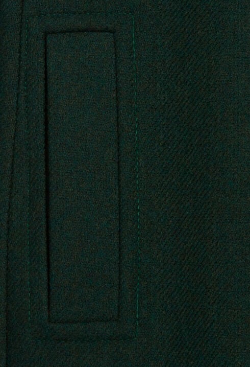 Abrigo recto de largo medio