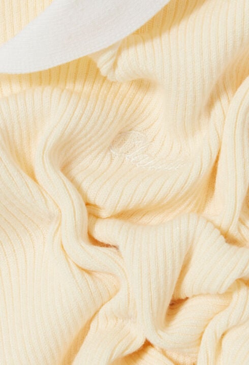 Vestido corto bimateria