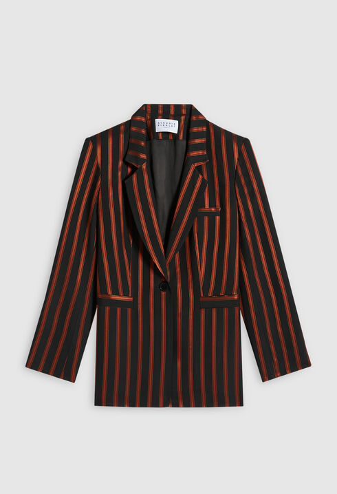 Chaqueta tipo «blazer» a rayas