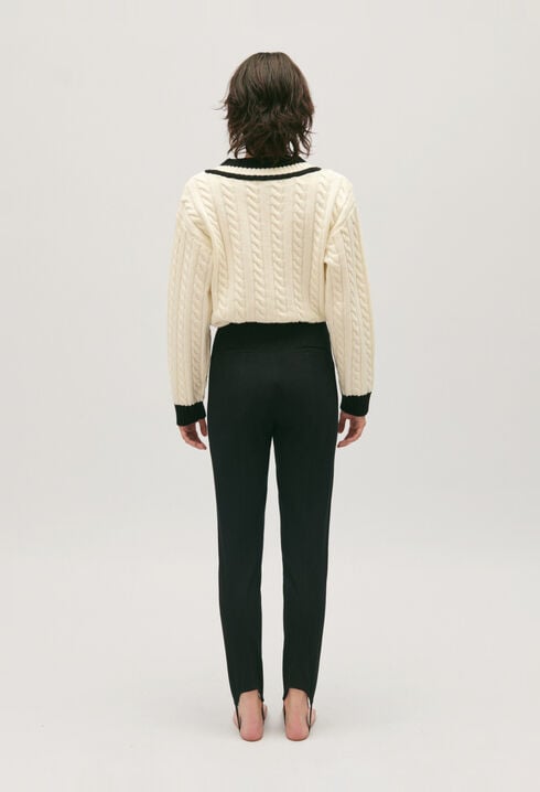 Pantalones de talle alto slim