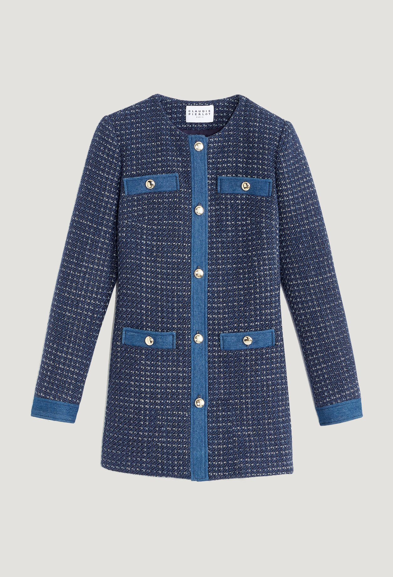 Abrigo de tweed