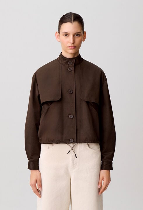 Cazadora satinada