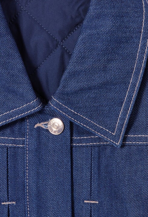Chaqueta vaquera recta