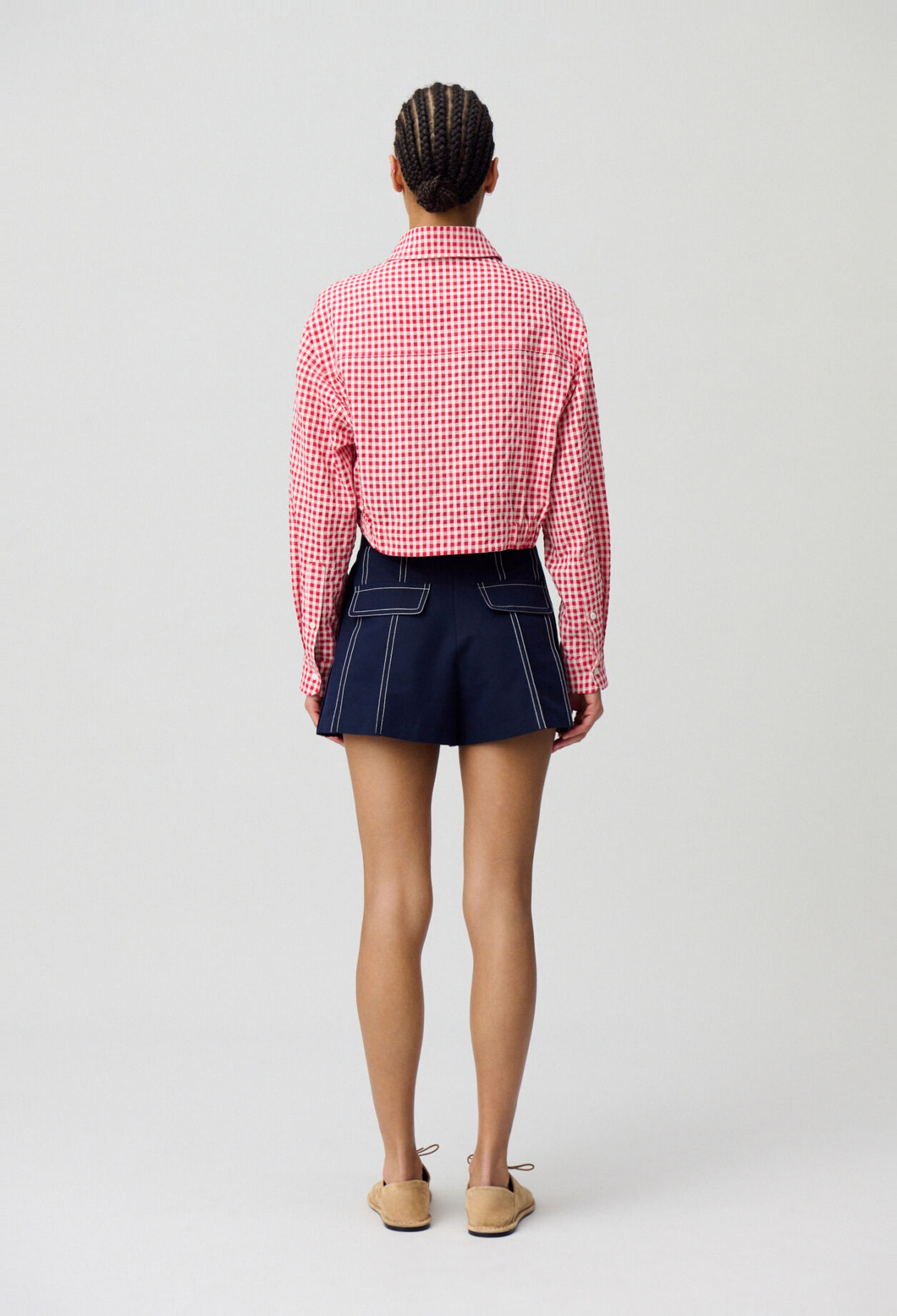 Camisa de cuadros vichy