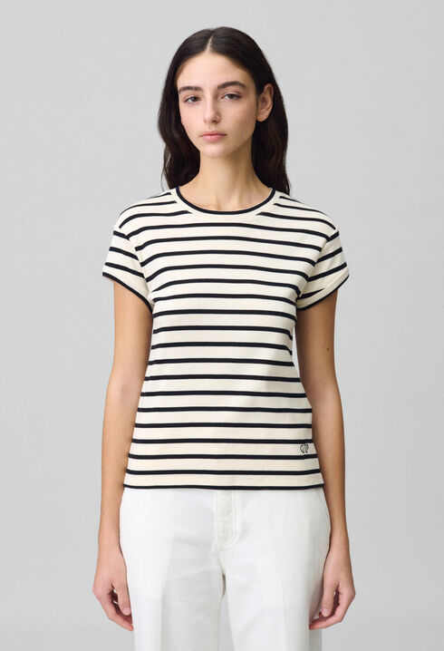 Camiseta marinera manga corta