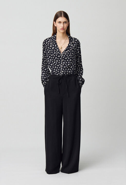 Pantalón fluido elástico