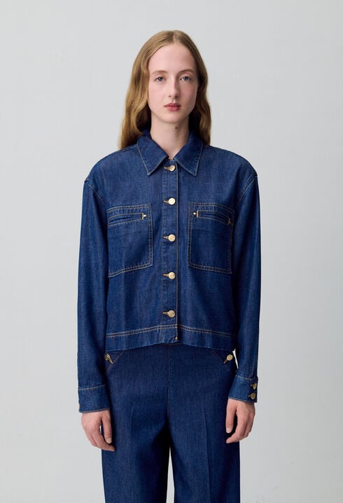 Camisa vaquera oversize