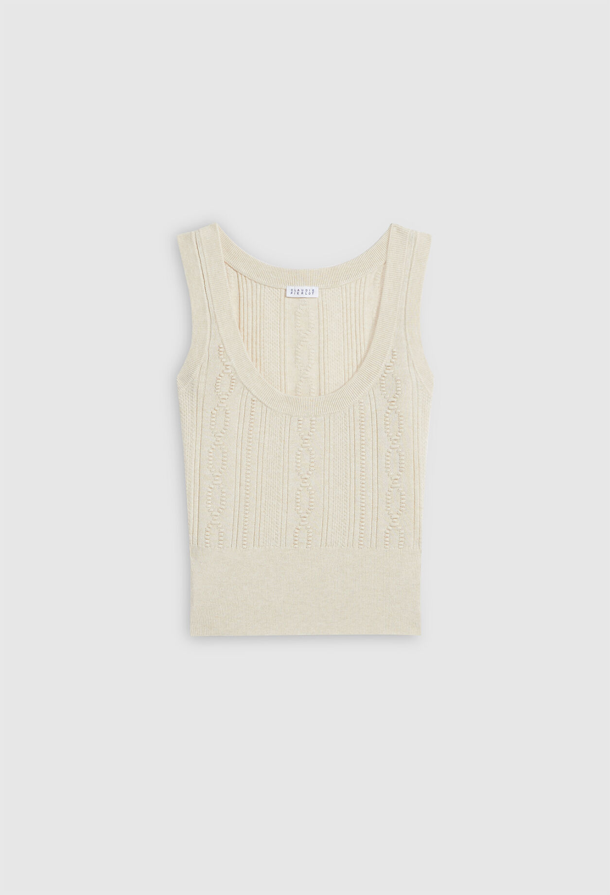 Camiseta de tirantes de punto