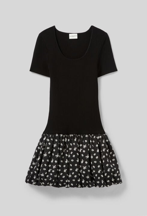 Vestido corto con lunares